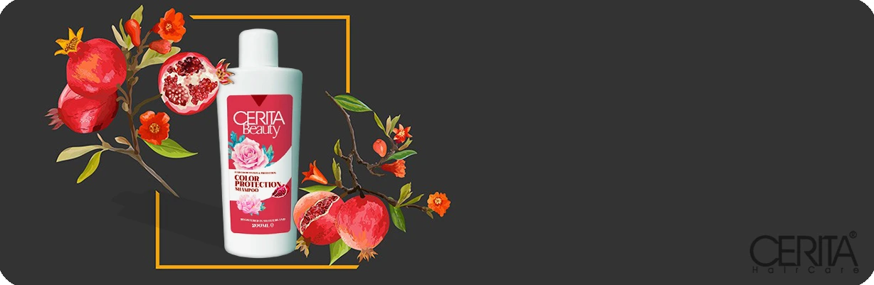 شامپو سریتا محافظ رنگ حاوی عصاره انار | سان ماری