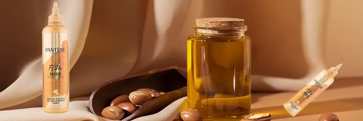 کرم مو آبرسان پنتن حاوی روغن آرگان | سان ماری
