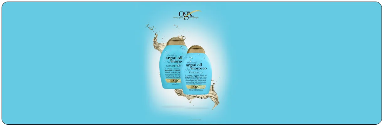 شامپو روغن آرگان مراکش او جی ایکس OGX حاوی مرغوب ترین روغن آرگان | سان ماری