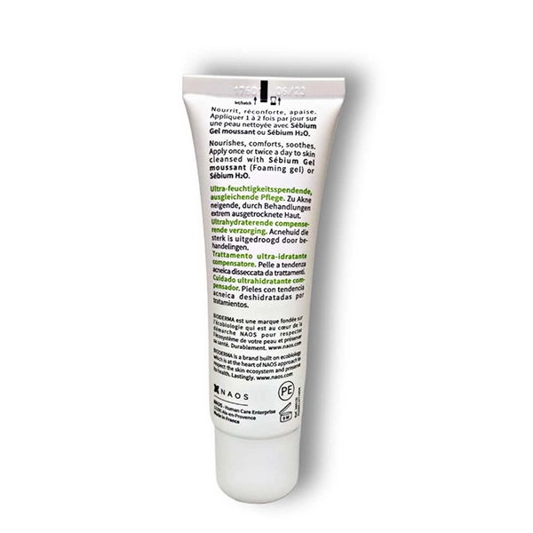 مرطوب کننده پوست چرب و مختلط آسیب دیده بیودرما مدل سبیوم 40 میل با خاصیت تامین رطوبت پوست تا ۹۷ درصد | سان ماری