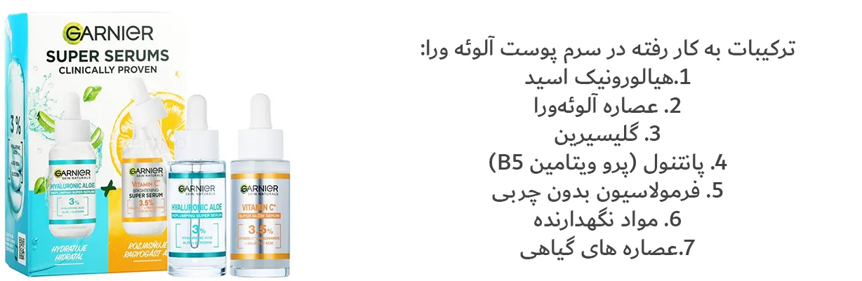 ترکیبات اصلی آبرسان گارنیر | سان ماری