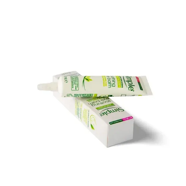 کرم دور چشم سیمپل مدل Soothing Eye Balm حجم 15 میلی لیتر با خاصیت کاهش پف زیر چشم | سان ماری