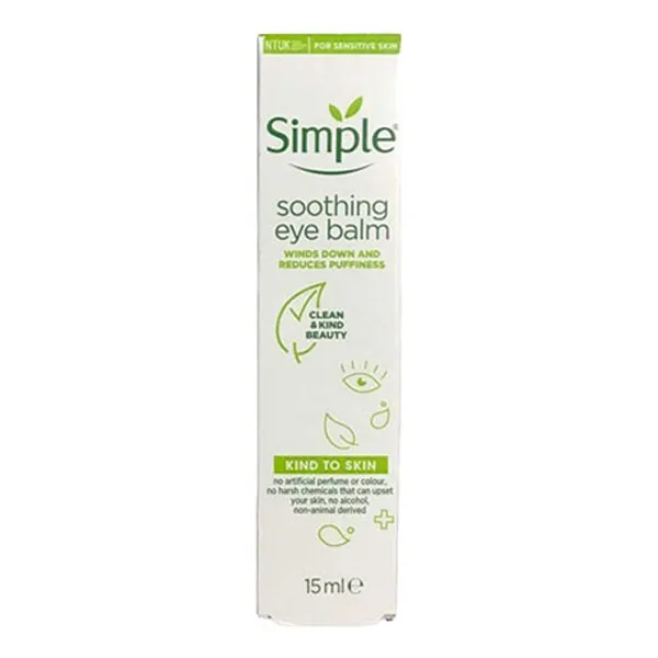 کرم دور چشم سیمپل مدل Soothing Eye Balm حجم 15 میلی لیتر با خاصیت آنتی اکسیدانی | سان ماری