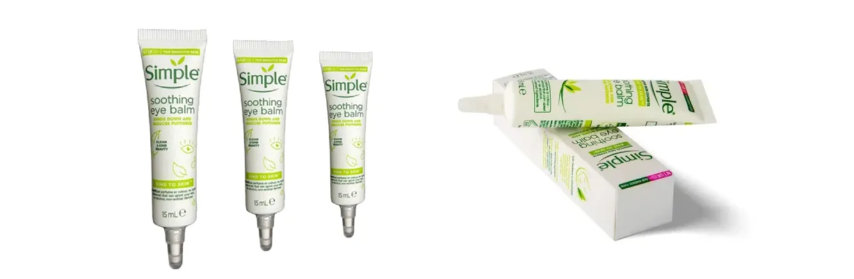 کرم دور چشم سیمپل مدل SOOTHING BALM حجم 15 میلی لیتر حاوی روغن جوجوبا | سان ماری