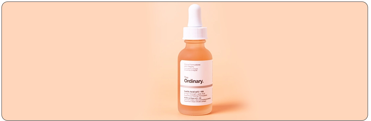 سرم لاکتیک اسید 10% + هیالورونیک اسید اوردینری دارای خاصیت آبرسانی به پوست | سان ماری