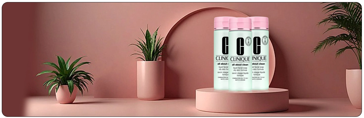 صابون مایع کلینیک پوست چرب Clinique All About Clean Oily دارای خاصیت کاهش التهابات و قرمزی پوست | سان ماری