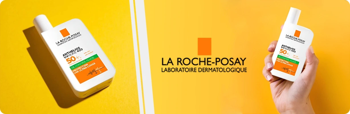 فلویید ضد آفتاب لاروش پوزای پوست چرب حجم 50ml | سان ماری