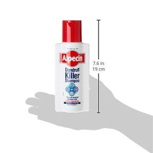 قیمت و خرید شامپو ضد شوره الپسین مدل Dandruff Killer دارای خاصیت تسکین دهندگی و التیام بخشی | سان ماری