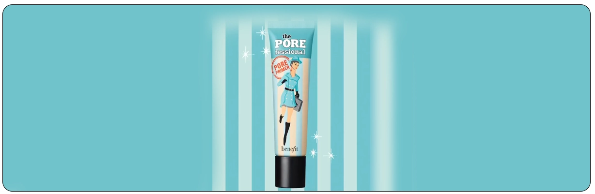 پرایمر منافذ باز بنفیت مدل The POREfessional با خاصیت یکدست کننده و صاف کننده پوست | سان ماری