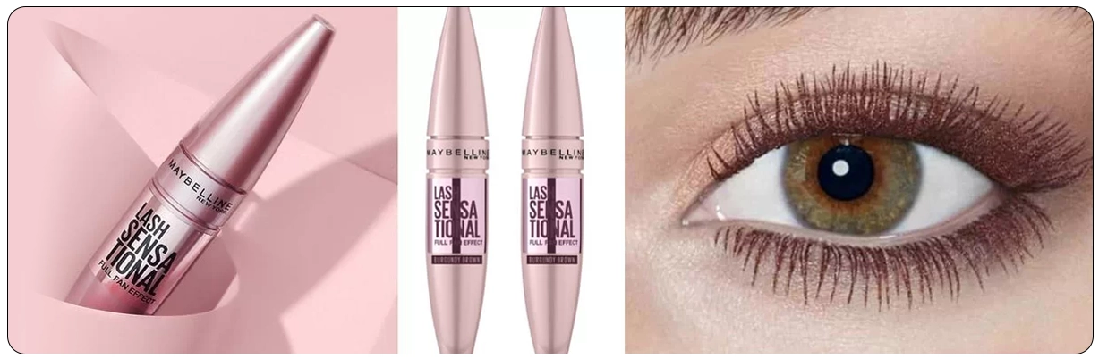 ریمل میبلین Maybeline Lash Sensatonal دارای رنگدانه های غلیظ و مشکی | سان ماری