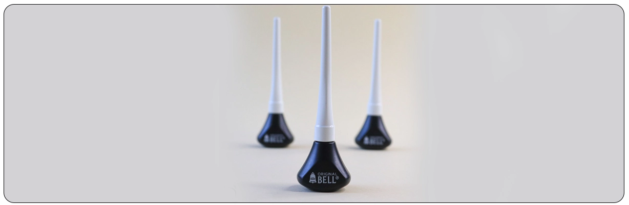 خط چشم کوزه ای کربن بلک بل BELL قابلیت ایجاد خطوط نازک و ضخیم | سان ماری