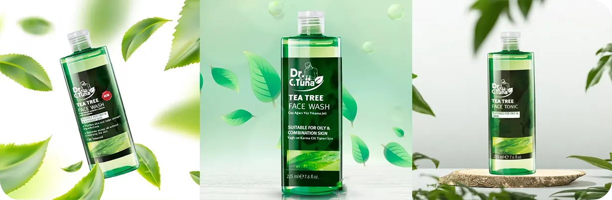 ویژگی های ژل شستشو صورت دکتر جی تونا مدل Tea Tree | سان ماری