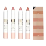 رنگ های رژ لب مدادی براق گلدن رز مدل Nude Look اصل و اورجینال | سان ماری
