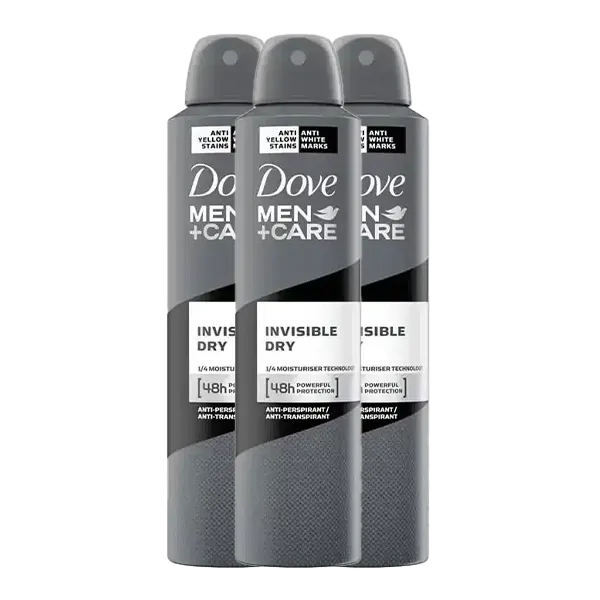 قیمت و خرید اسپری ضد تعریق مردانه داو مدل Invisible Dry اصل | سان ماری