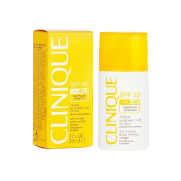 قیمت ضد آفتاب فلوئیدی فیزیکی کلینیک SPF50 اصل و اورجینال | سان ماری