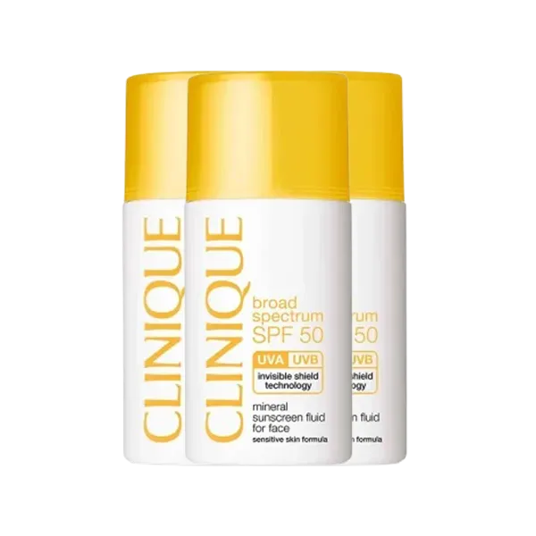 قیمت و خرید ضد آفتاب فلوئیدی مینرال کلینیک SPF50 اصل و اورجینال | سان ماری